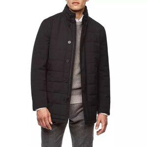 New Mens CARDINAL OF CANADA Black Quilted Jacket Lightweight M MSRP $495